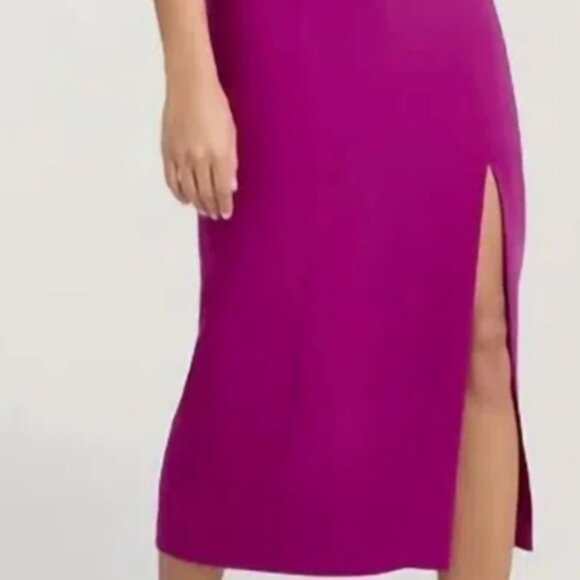Cinq a Sept Fynn Dress Vibrant Plum size 8 - Picture 3 of 11